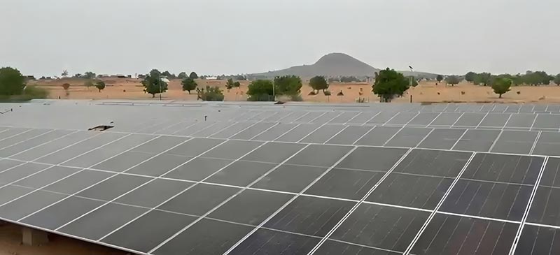 Levererar framgångsrikt 1,6MW solarmonteringsprojekt i Afrika