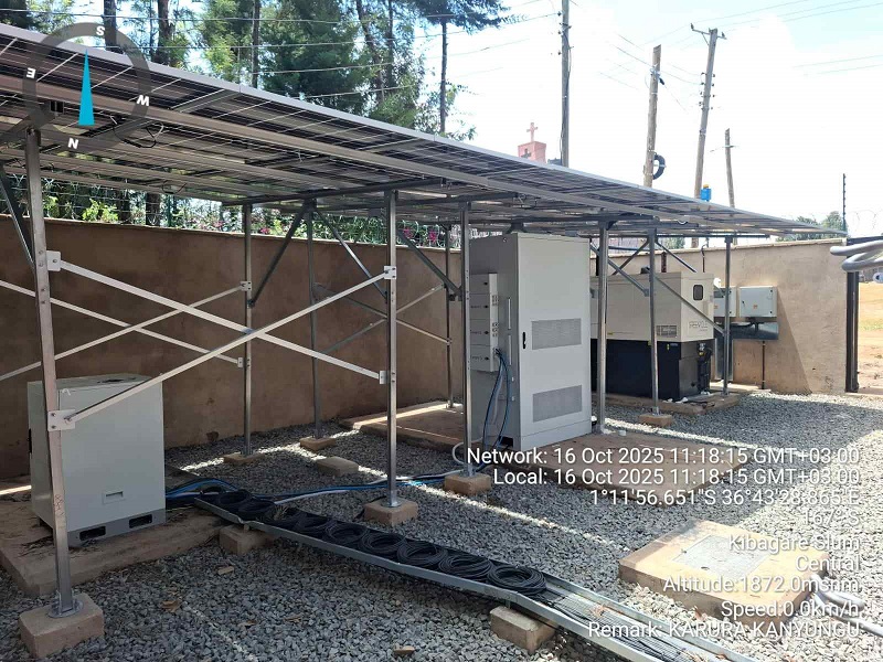 100 soltorn i Kenya: Hur SOLARFARM sparar 1,2 miljoner liter diesel årligen