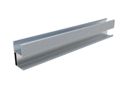 Stark efterfrågan på marknaden för solar aluminium R-skena