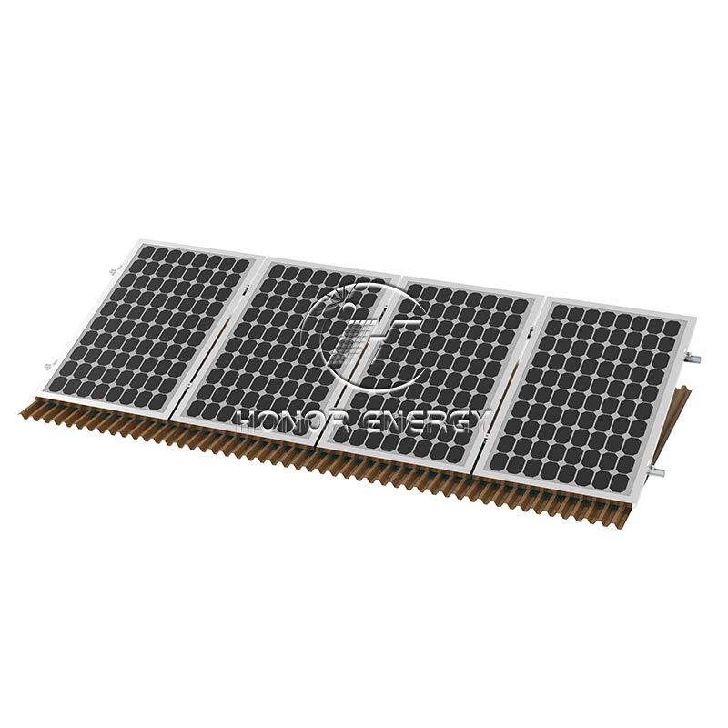 Aluminium justerbart soltakmontering