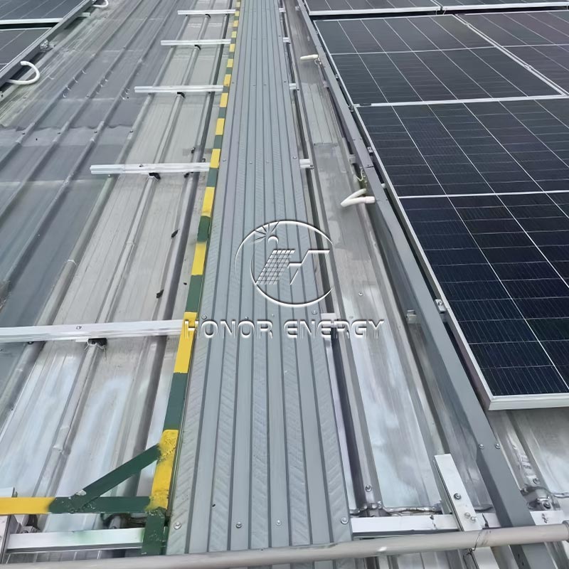 Metallståltakmontering