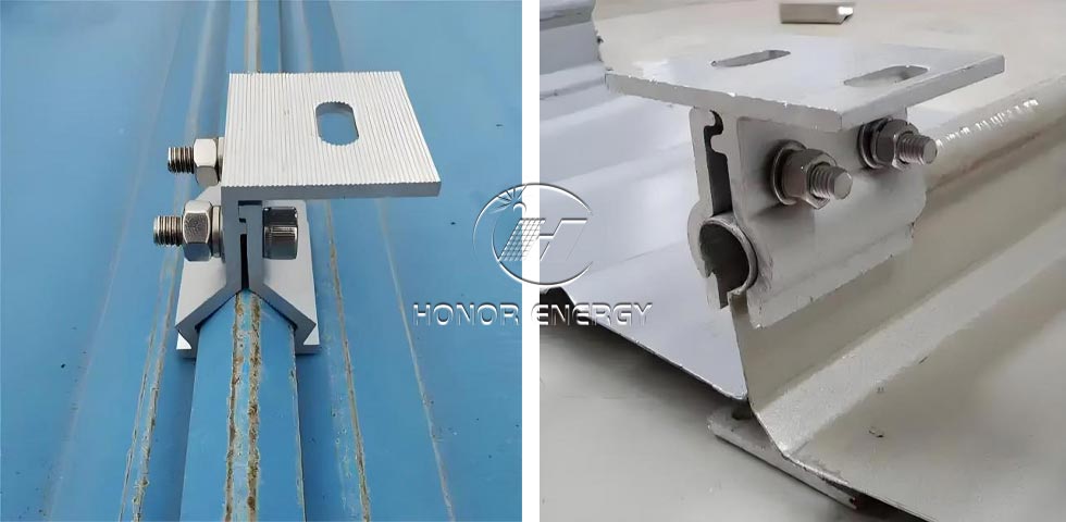 Aluminum Metal Solar Roof Mounting