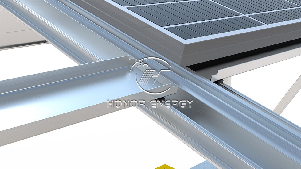 Aluminum IV Type Solar Carport Mount
