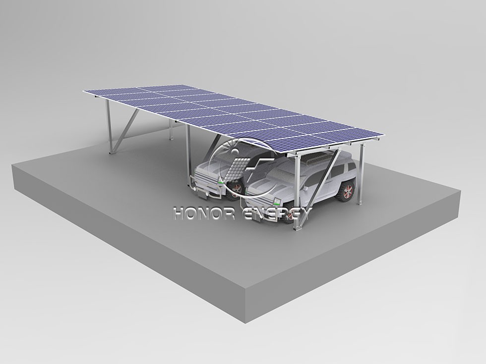 Aluminum IV Type Solar Carport Mount