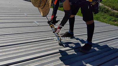 Metal Solar Roof Mount