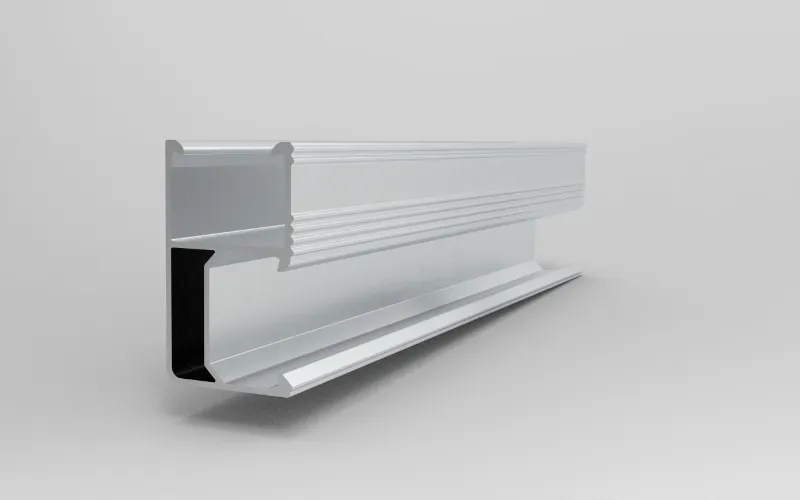 R45 Aluminium Solar Monteringsskena