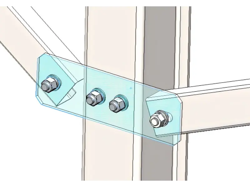 Solar anslutningsplatta