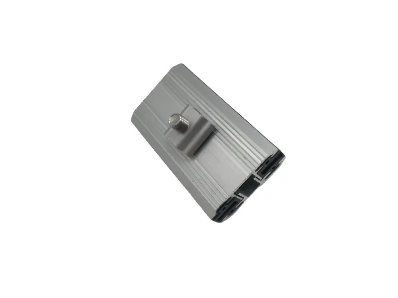 Solar tunn film mellan klämma