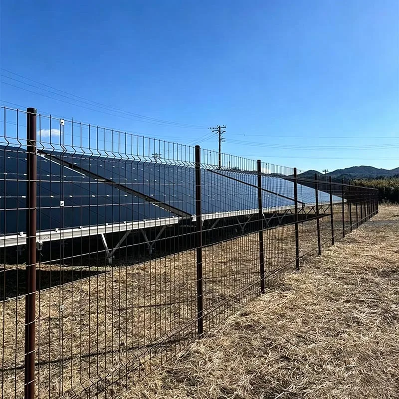 Solar svetsnät staket